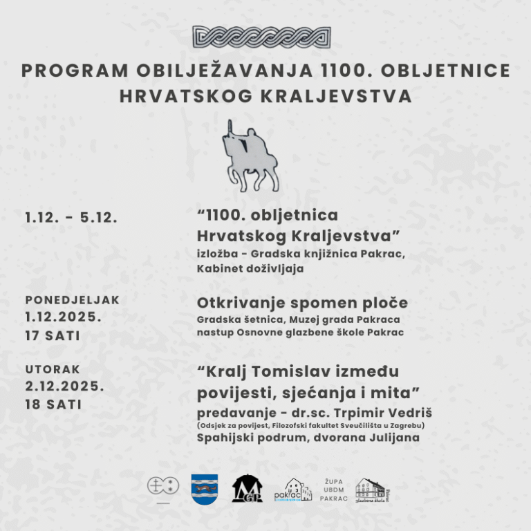 1100 godina Hrv. Kraljevstva (Objava na Facebooku)
